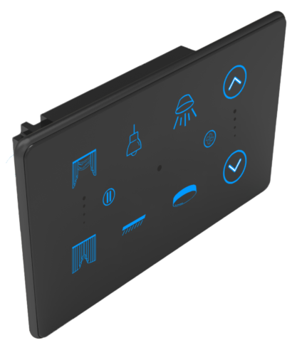 AURELIA 4 Module – 4 Switch + 1 Fan + 1 Curtain
