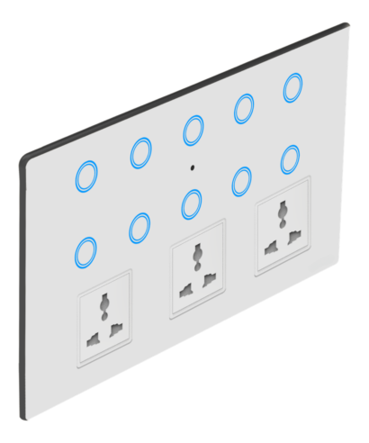 AURELIA 12 Module –   10 Switch + 3 Universal Socket